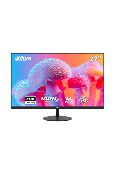 DAHUA شاشة LM27-A200YS مقاس 27 بوصة بدقة Full HD مع لوحة VA، سطوع عالي، معدل تحديث 100 هرتز، تصميم فائق النحافة