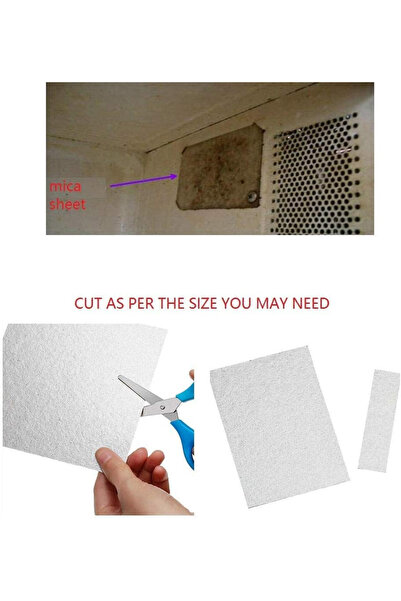 RUBIK Large Microwave Waveguide Cover MICA Sheet (13x13cm) Pack of 2pcs