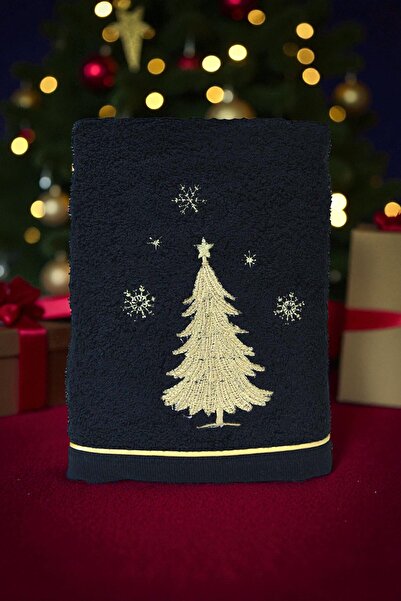 Minteks Новорічна ялинка з вишивкою 50x70см Новорічний рушник
