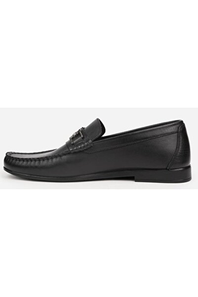 Pierre Cardin 25109 Black Men's Loafer Casual Leather Shoes