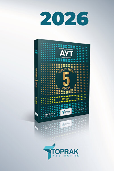 Toprak Yayıncılık AYT 5 Deneme (Sayısal)