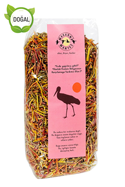 Makarna Manyas Sebzeli Tel Şehriye 300 g - Renkli, Besleyici ve Doğal Bir Alternatif!