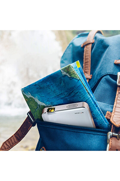 Merlin Ultra Mini Projector - Pocket-Sized Wireless Projector