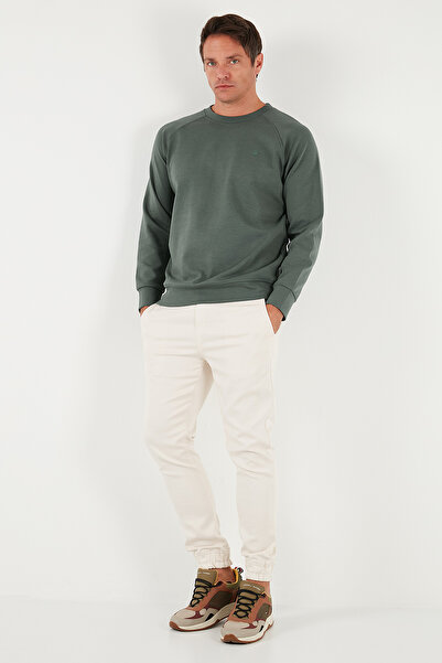 Buratti Stretch Cotton Relaxed Fit Crew Neck Sweat Men's Sweat 5901210