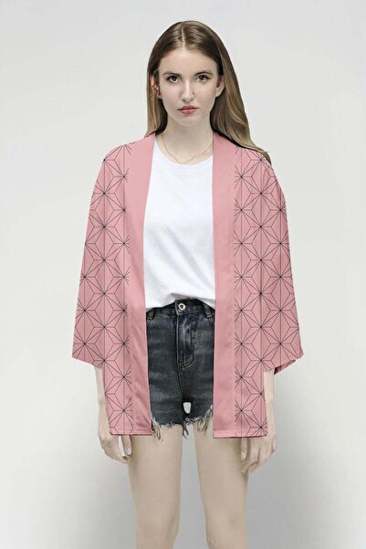 Köstebek Demon Slayer Kimetsu No Yaiba Kamado Nezuko Unisex Kimono