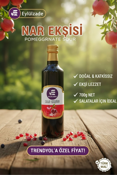EYLÜLZADE Eylülzade Nar Ekşisi Koruyucusuz&Renlediricisiz %100 Doğal