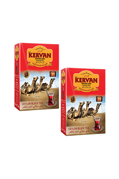DÜNEN KERVAN Kervan Saf Seylan Çayı 400 gr (2 ADET) | %100 Pure Ceylon Black ...