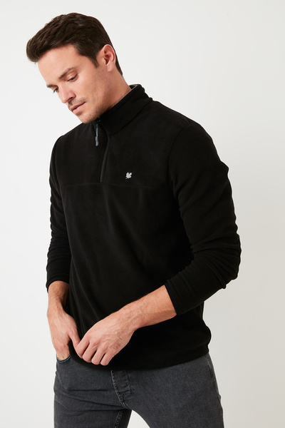 Buratti Winter Slim Fit Raised Fleece - Ανδρικά, Bato Collar, Non-Pilling