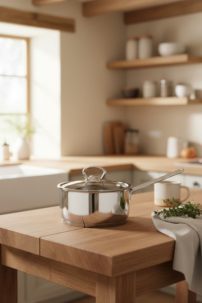 Bambum Poppy - Kaçerola Stainless Steel 12x8 Cm B3059