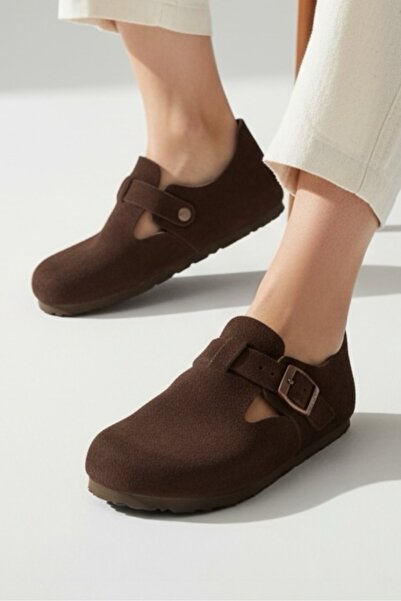 LAND OF CORK LC Unisex Genuine Suede Natural Cork Sole Arch Supported Anatomical Shoes