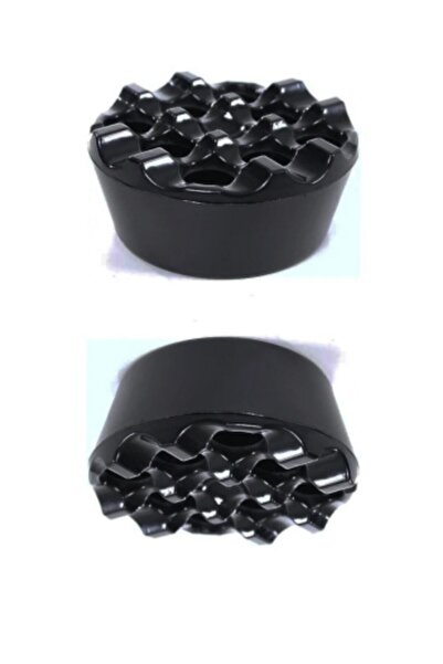 Kitchen Design Lab Siyah Melamin Yuvarlak Küllük, Kırılmaz Yuvarlak Küllük Iz...