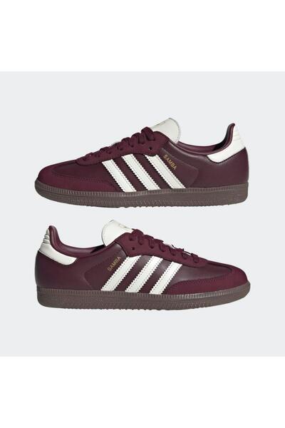 adidas Дамски обувки Samba Originals в цвят бордо