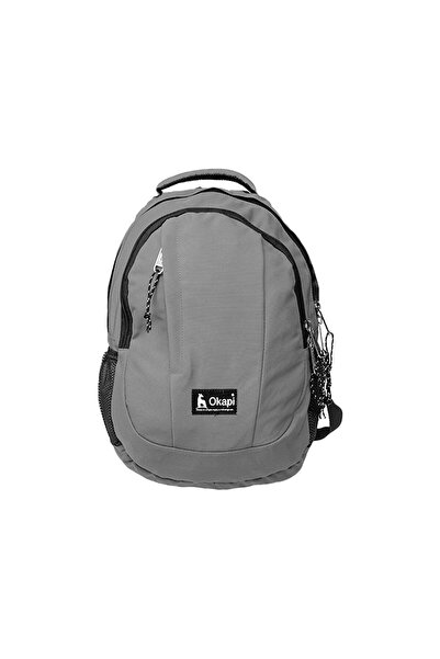 EMİRDEYİZ حقيبة ظهر تيجرا أوكابي رمادية اللون Okp/128