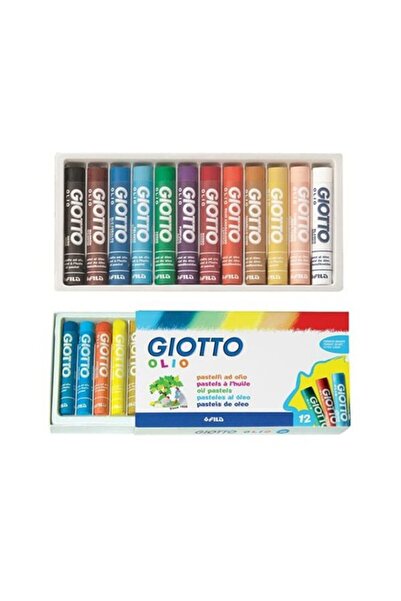 Giotto 12li Olio Yağlı Pastel Silindir