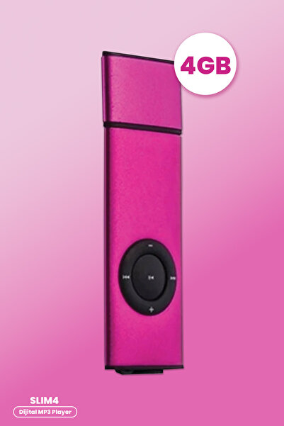 GOLDMASTER Slim4 4GB Dijital MP3 Player