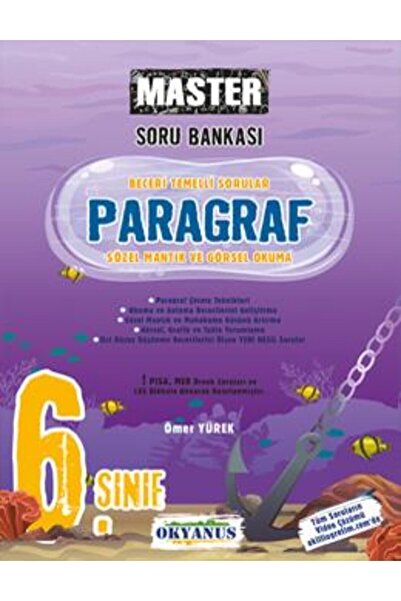 Okyanus Yayınları Okyanus 6. Sınıf Master Paragraf Soru Bankası