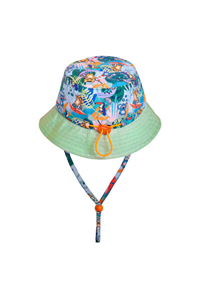 Milk & Moo Milk&Moo Jungle Friends Adjustable Baby Sunhat 0-18 Months
