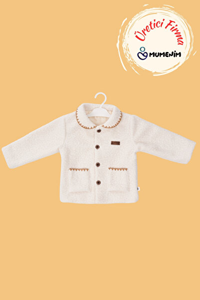 Mumenim Waterproof and Windproof Baby Plush Coat - Lined Inside, Warm Baby Winter Coat for Girls and Boys