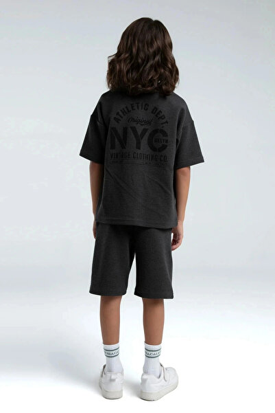 Rolypoly Boy's Bermuda Suit - Anthracite