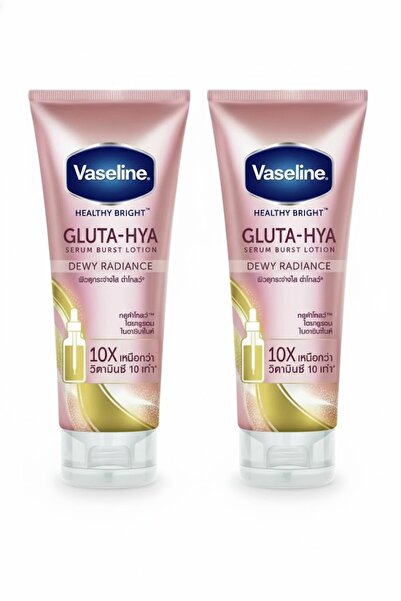 Vaseline مصل جلوتا هاي - 200 مل × 2 لوشن منعش للجسم