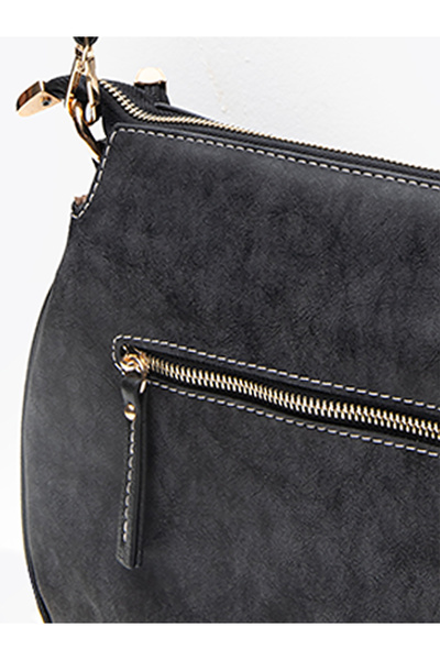 Karaca Nubuck Long Strap Shoulder Bag