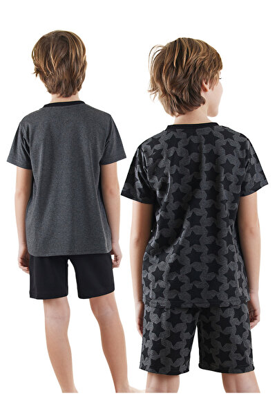 Denokids Starry Dino Boy's 2-Piece Pajama Set