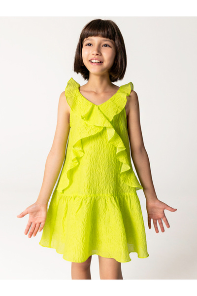 SheShe Neon Green Dress