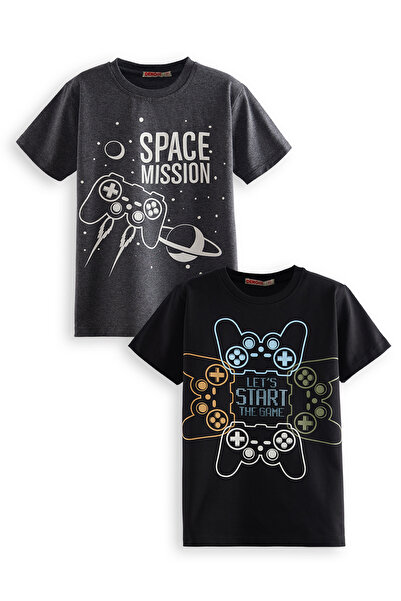 Denokids Start Game Boys 2 Pack T-Shirt
