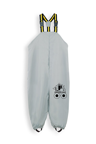 Denokids Construction Vehicle Boys Waterproof Rain Overalls