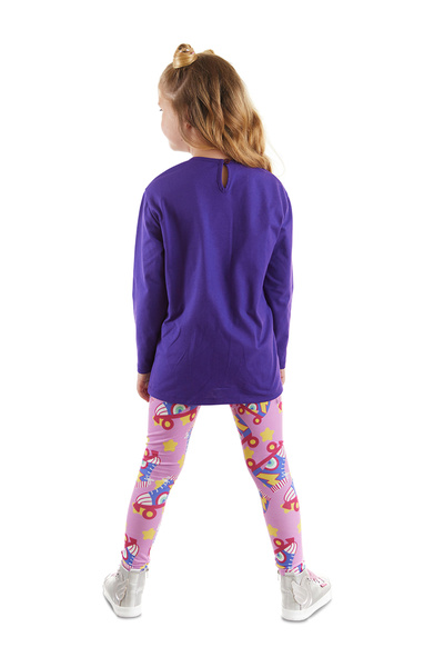 MSHB&G Skating Unicorn Girl's Tunic Tights Set
