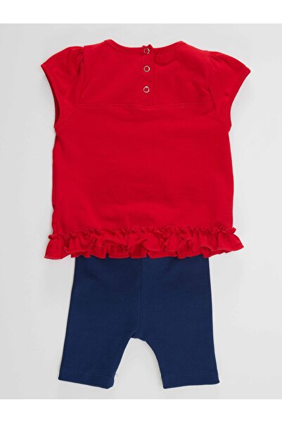 Denokids Red Fox Baby Girl Tunic Tights Set