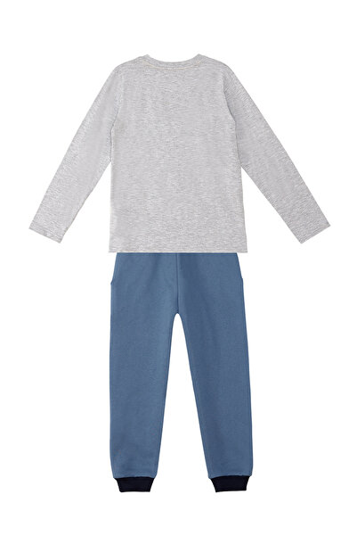 Denokids Business Machinery Boy's Long Sleeve T-Shirt Pants Set