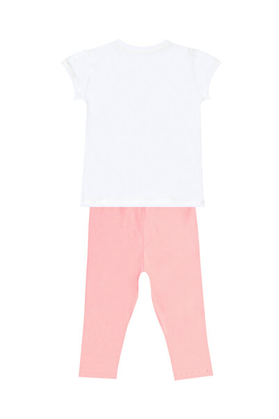 Denokids Cute Mouse Summer T-shirt and Leggings Set for Girls