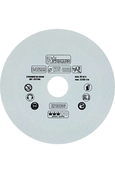 richmann Disc diamantat pentru sticla, taiere uscata, 125x22.23 mm,