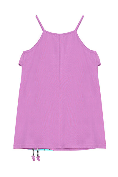 MSHB&G Lilac Strap Frilly Girl's Summer Dress