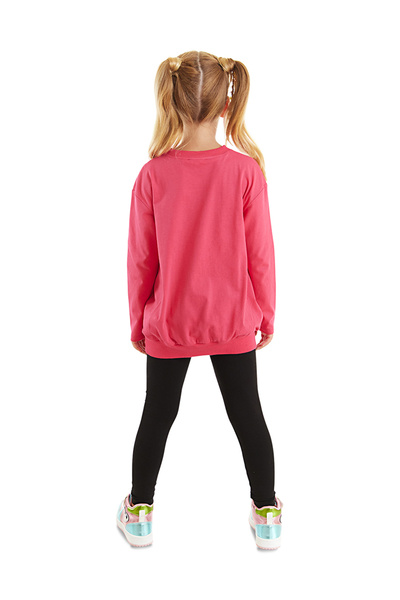 Denokids Bestie Cats Girl's T-shirt Tights Set