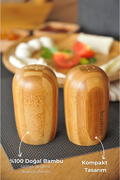 Bambum Piparo Salt and Pepper Shakers