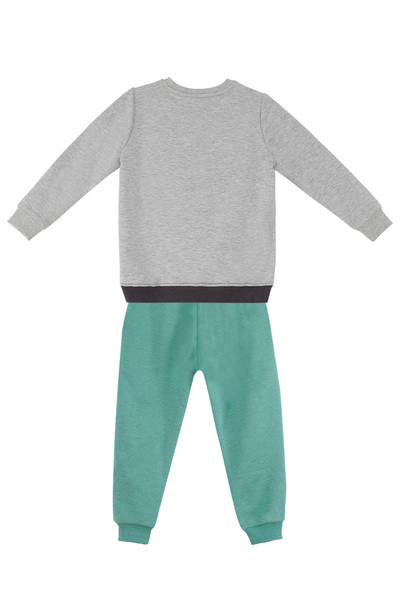 Denokids Smiling Croco Boy Tracksuit Set