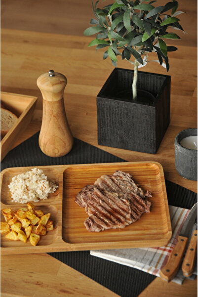 Bambum Marlin 3 Compartment Serving Plate B2381