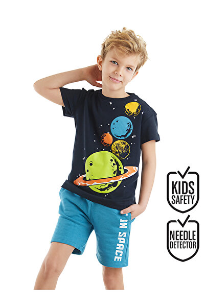 MSHB&G Boy's Summer Planets T-shirt and Shorts Set