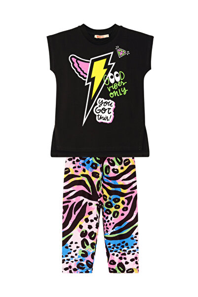 MSHB&G Good Vibes Girl - Summer Tunic and Leggings Set