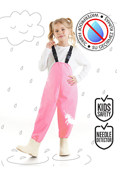 Denokids Unicorn Girl's Waterproof Rainsuit