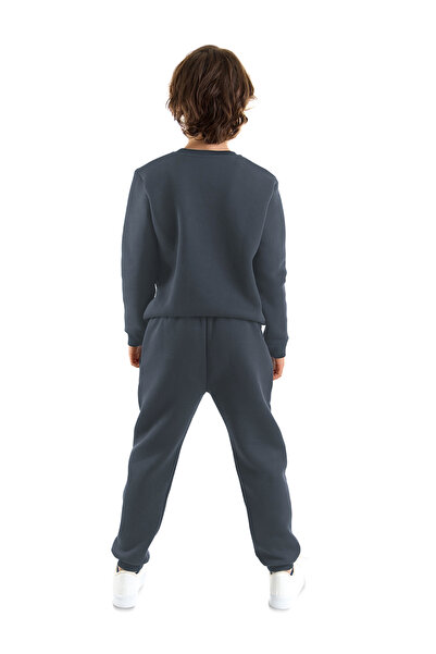 MSHB&G Boy's Dark Gray Comfortable Tracksuit Set