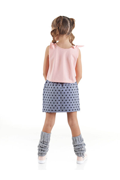 MSHB&G Panda Milkshake Girl's T-shirt Skirt Set