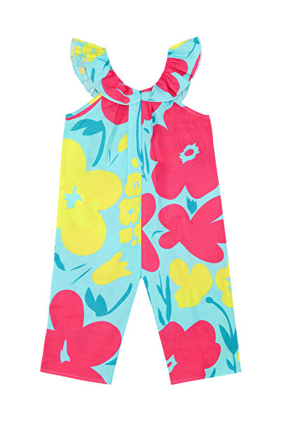 MSHB&G Floral Garden Girl's Poplin Jumpsuit