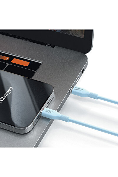 WINNER Silicone 30W Charging & Data Cable (Type-C to Lightning)