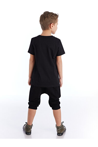 MSHB&G Pixel Tiger Boy's T-shirt Capri Shorts Set
