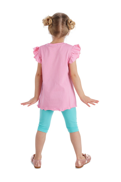 Denokids Surprise Rabbit Girls Tunic Tights Set