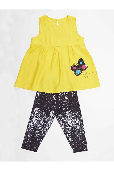 MSHB&G Kelebek Girl's Tunic Tights Summer Set