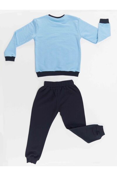 Denokids Cute Monster Boys' Tracksuit Set